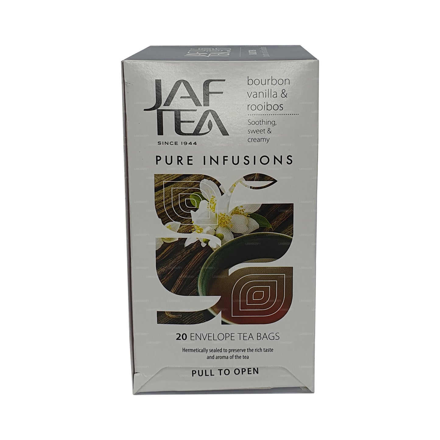Jaf te rena infusioner samling bourbon vanilj rooibos (30g) 20 tepåsar