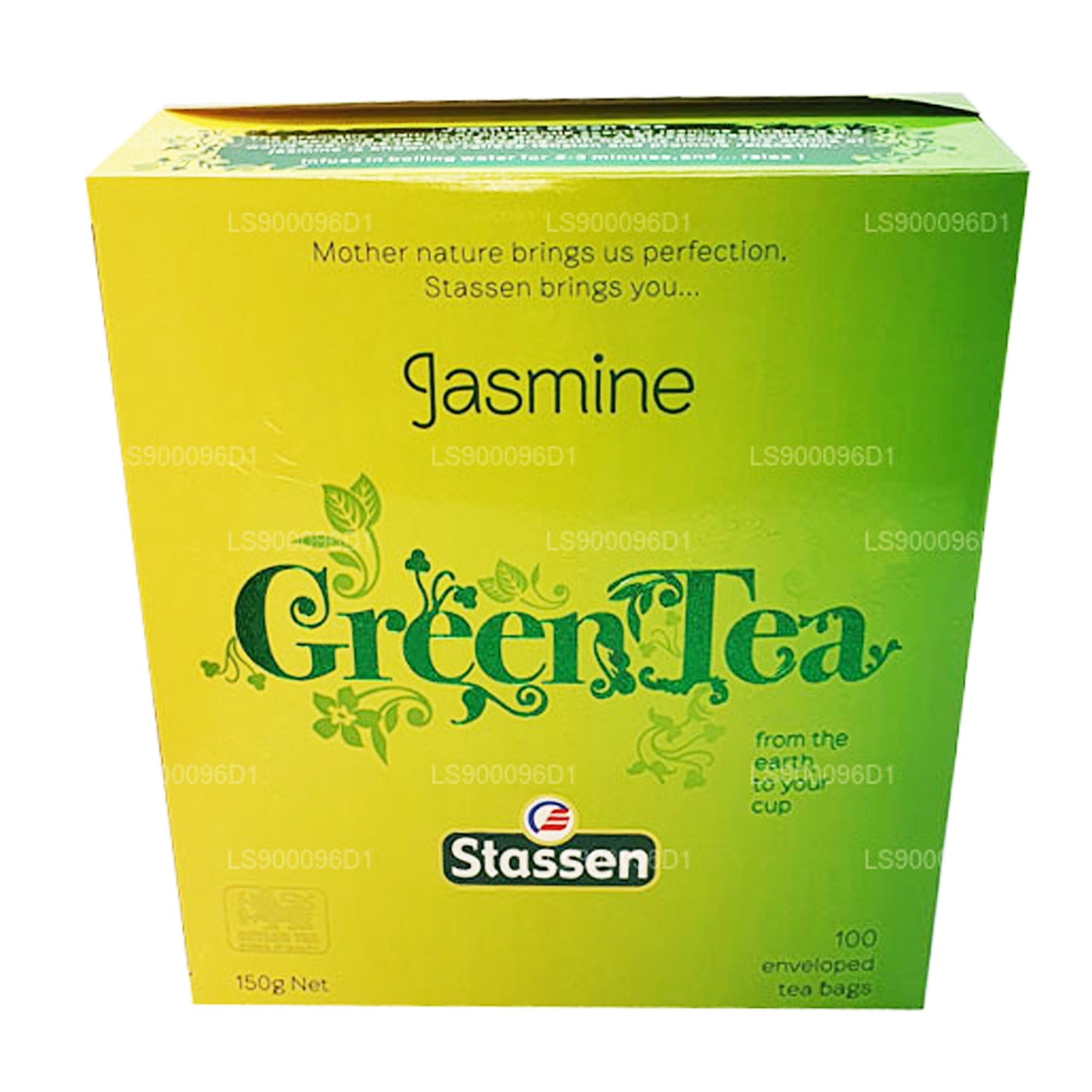 Stassen Jasmine grönt te (37,5 g) 25 tepåsar