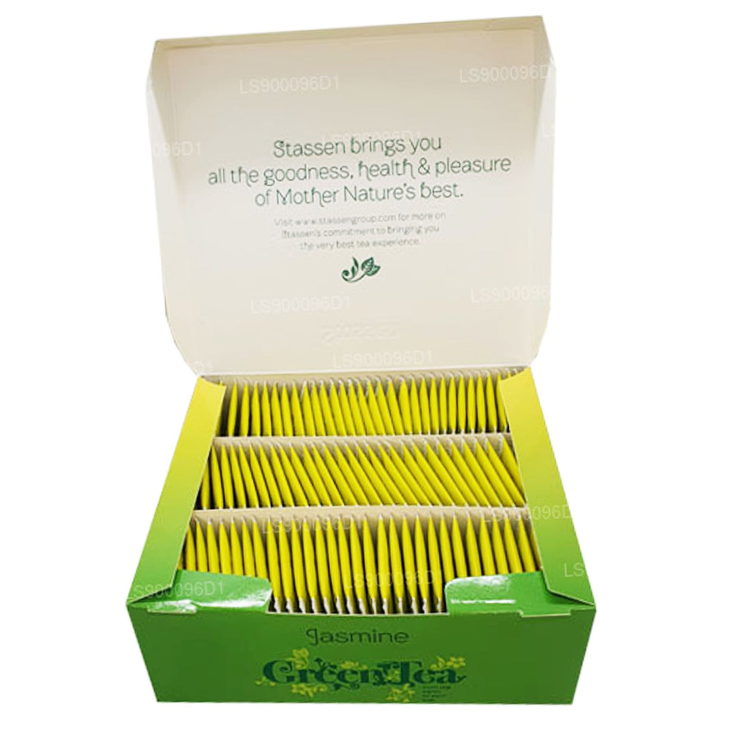 Stassen Jasmine grönt te (150g) 100 tepåsar