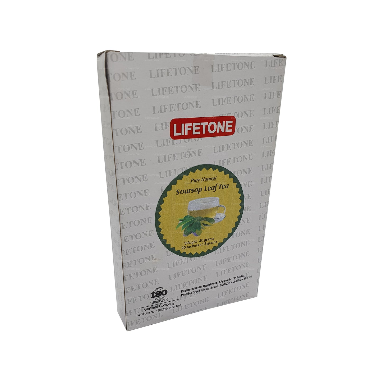 Lifetone Soursop Leaf Tea (30g) 20 tepåsar