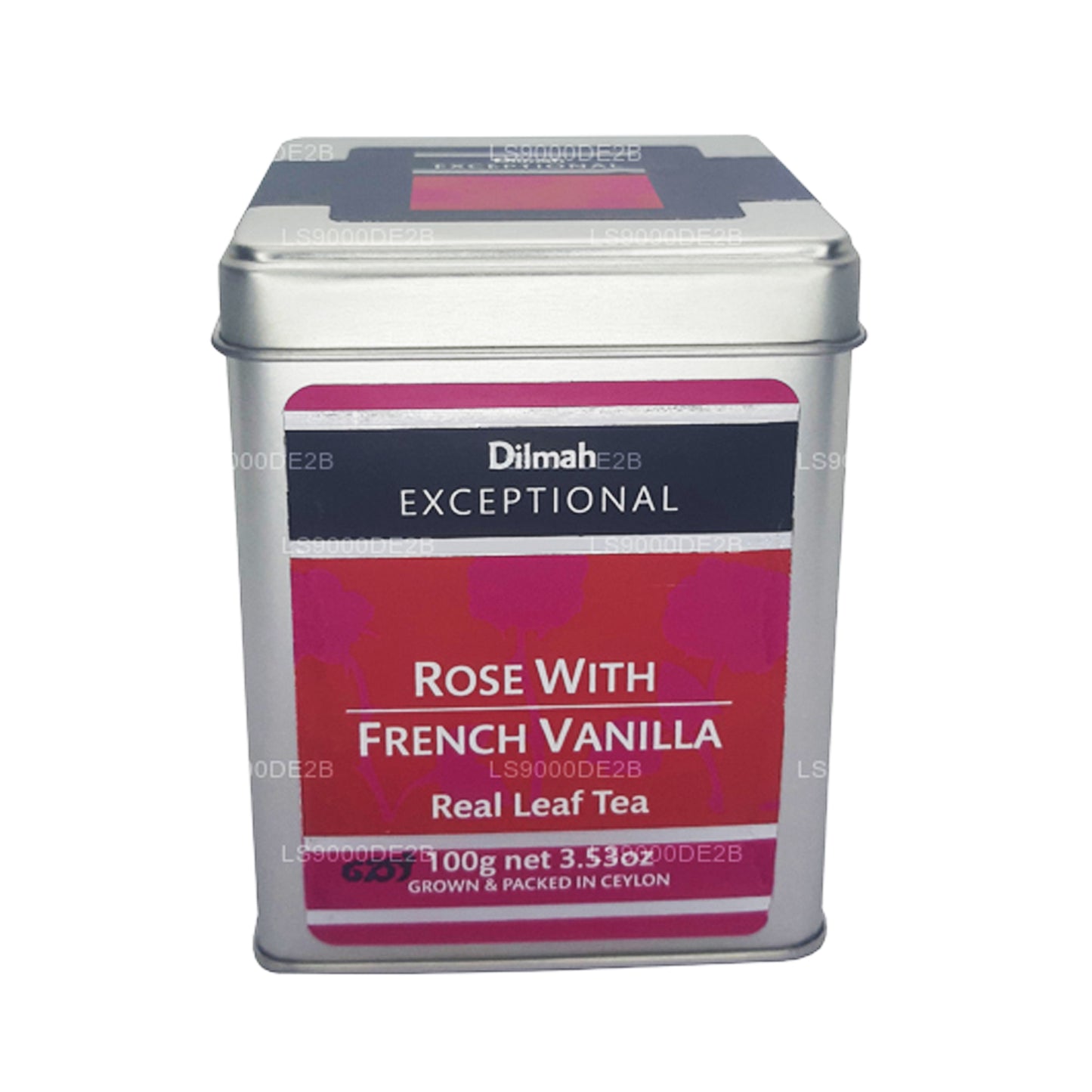 Dilmah Exceptional Rose med fransk vanilj Real Leaf Tea (40g) 20 tepåsar