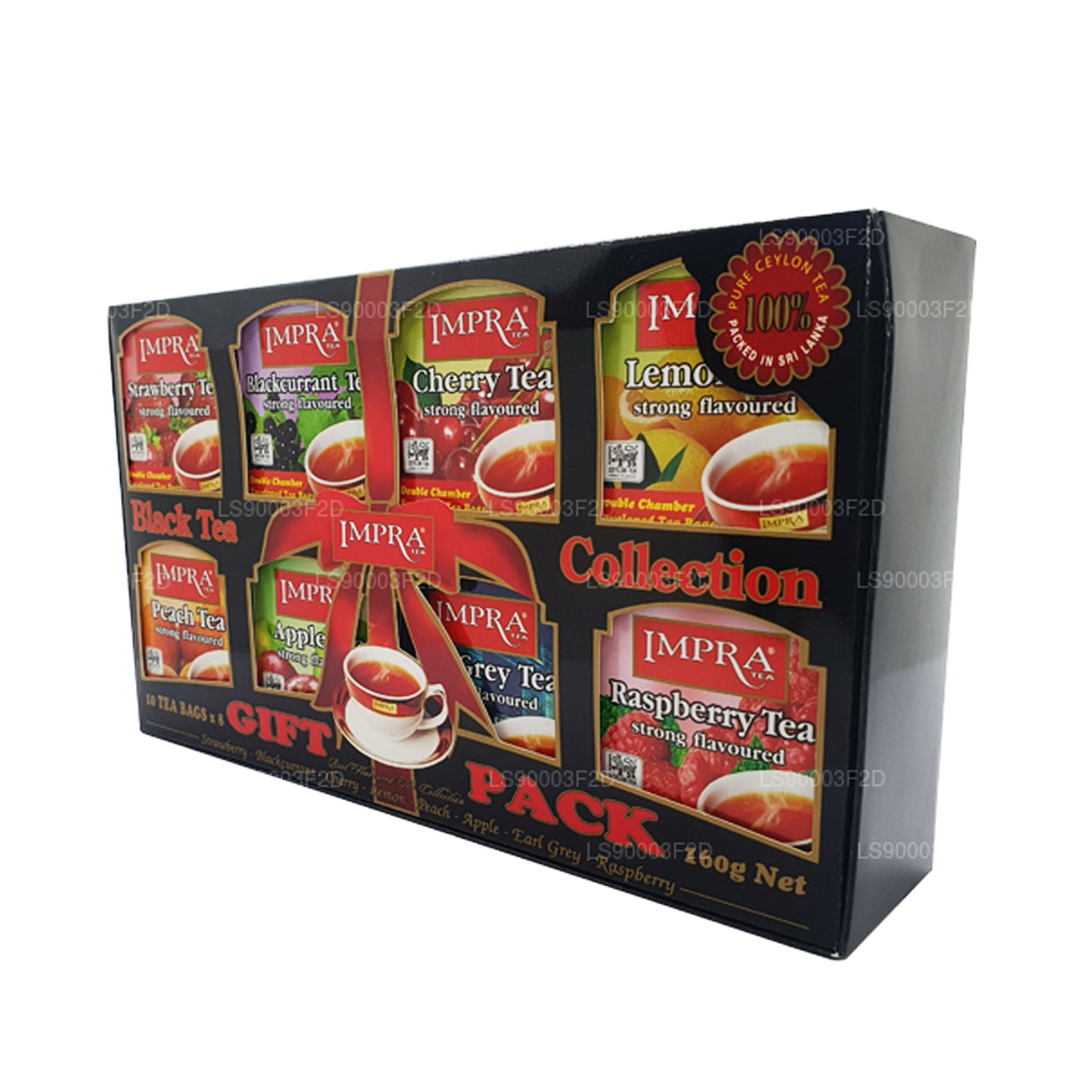 Impra 8 Flavours Svart te Kollektion (160g)