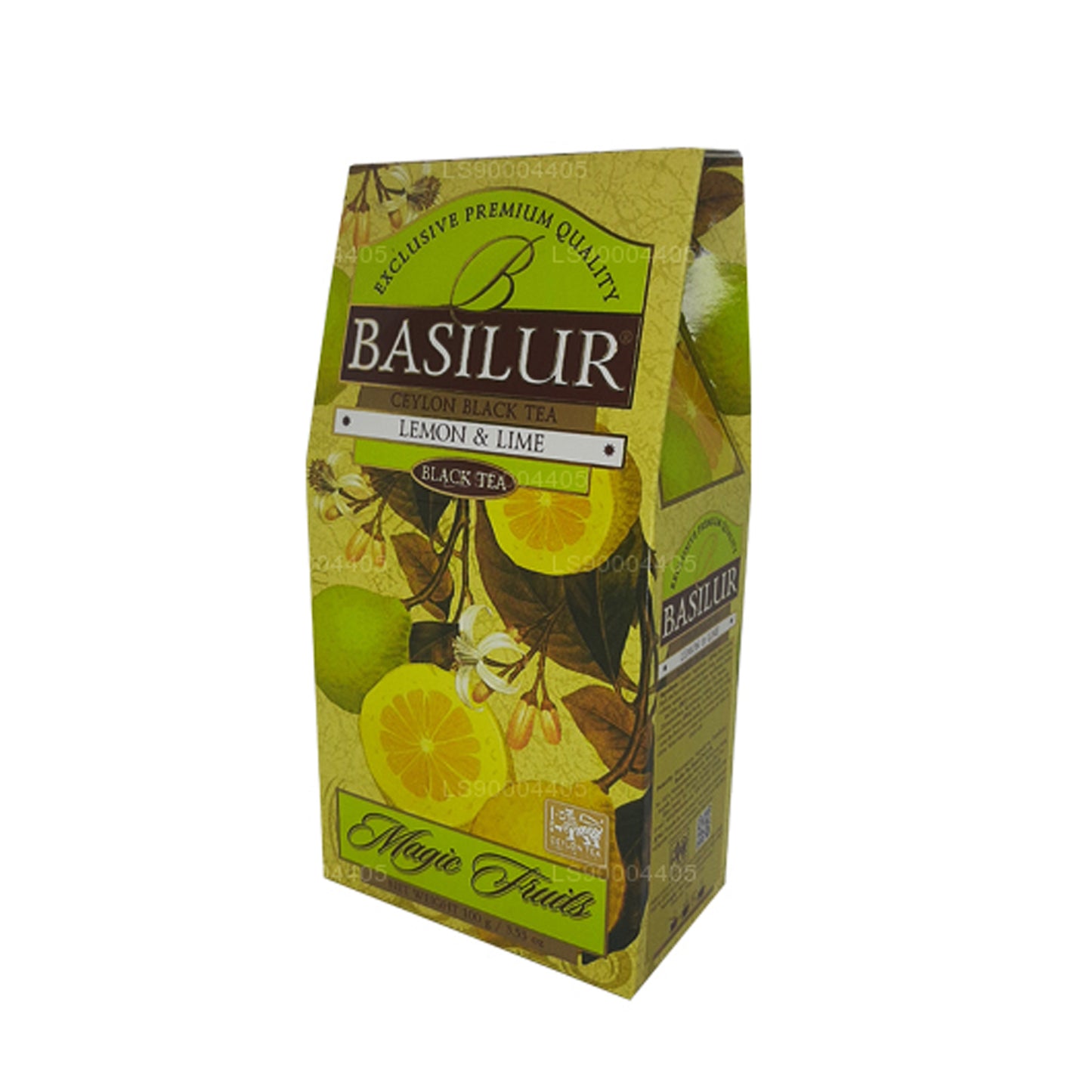 Basilur Citron och Lime Ceylon svart te (100g)