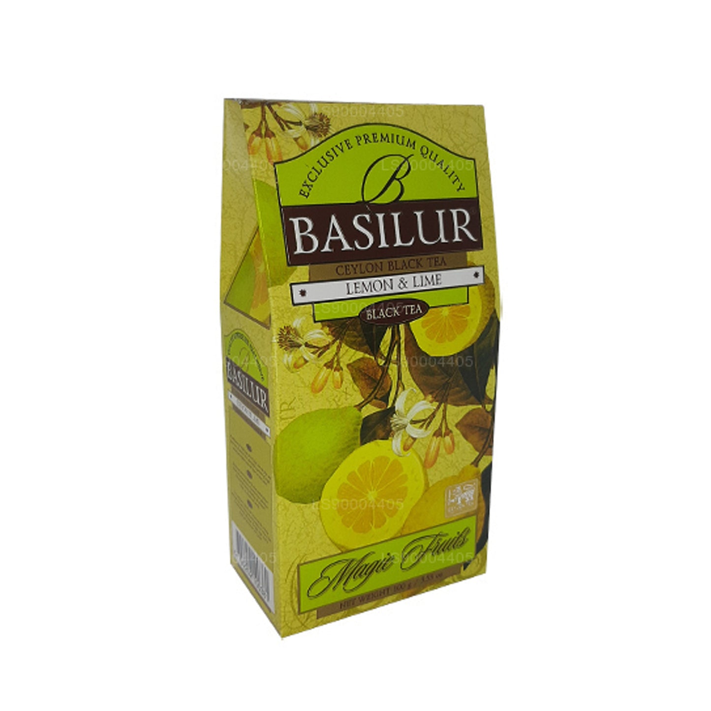 Basilur Citron och Lime Ceylon svart te (100g)