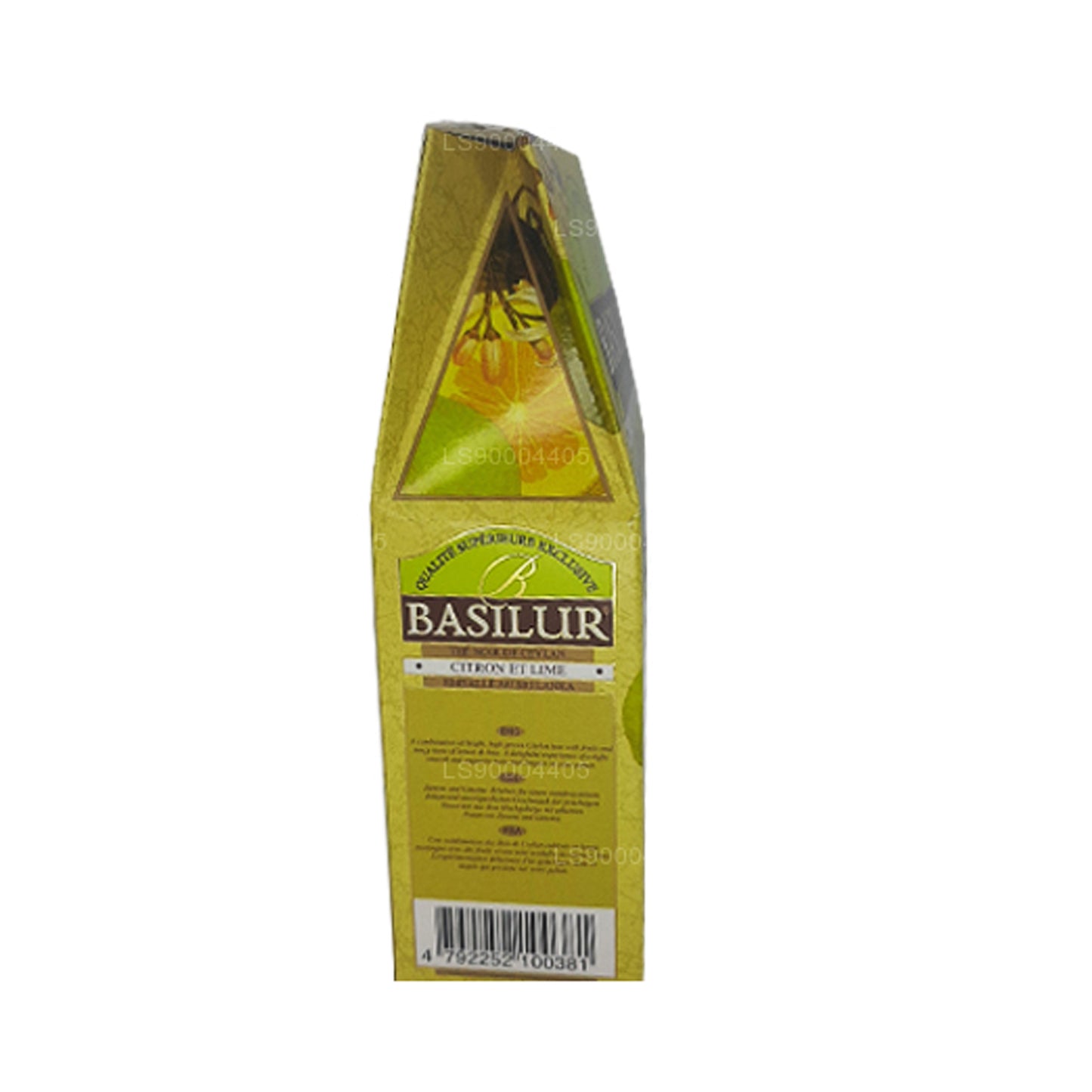 Basilur Citron och Lime Ceylon svart te (100g)