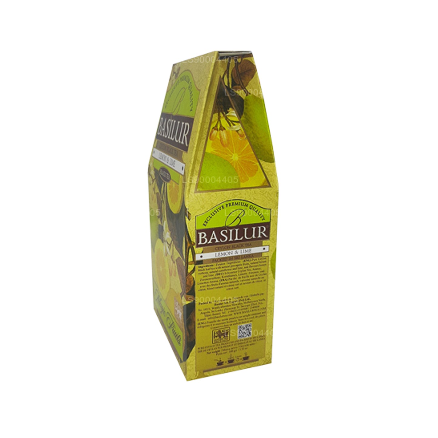 Basilur Citron och Lime Ceylon svart te (100g)