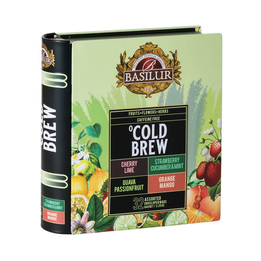 Basilur Cold Brew diverse tebok (60g) 32 tepåsar