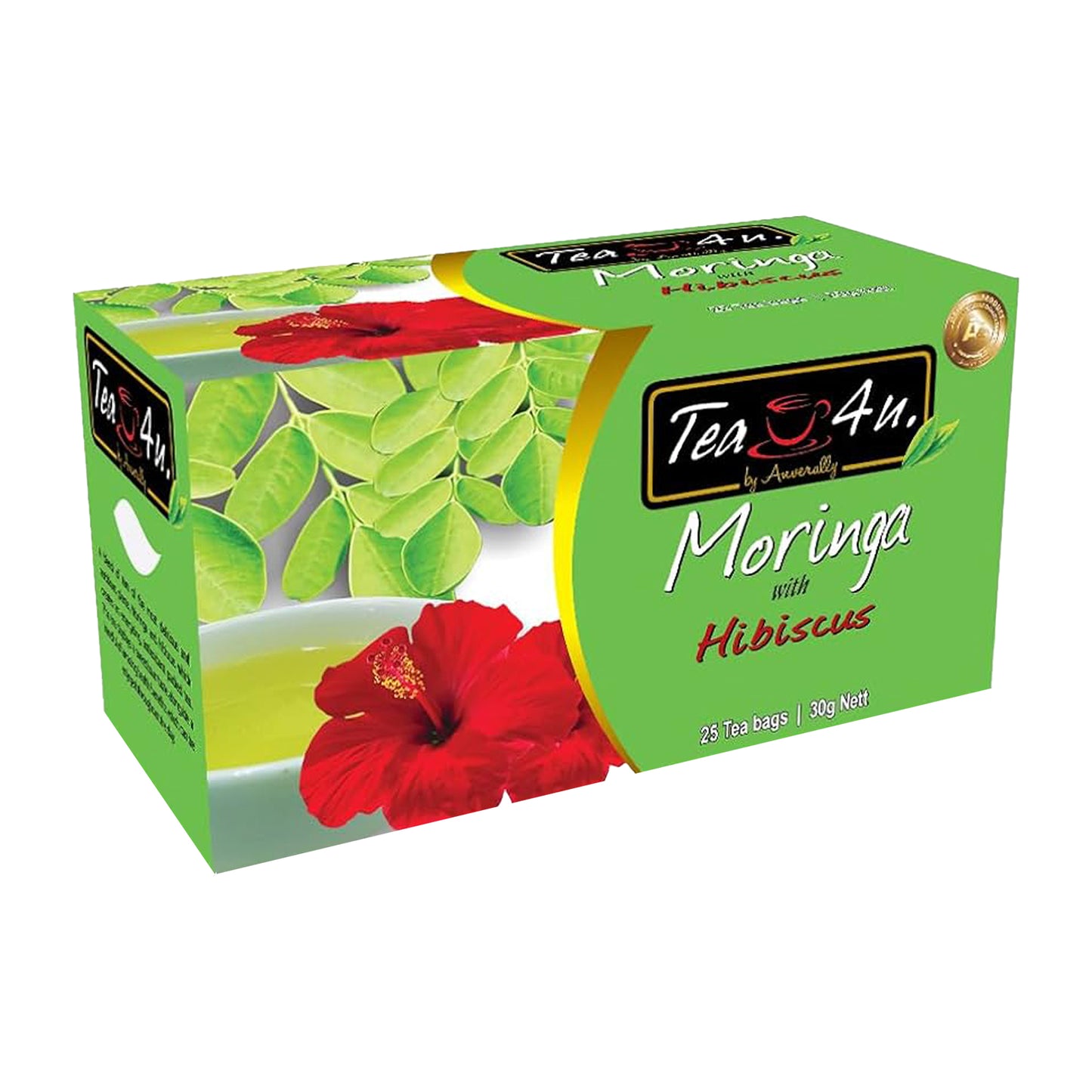 Tea4U Moringa med Hibiskus (30g) 25 tepåsar