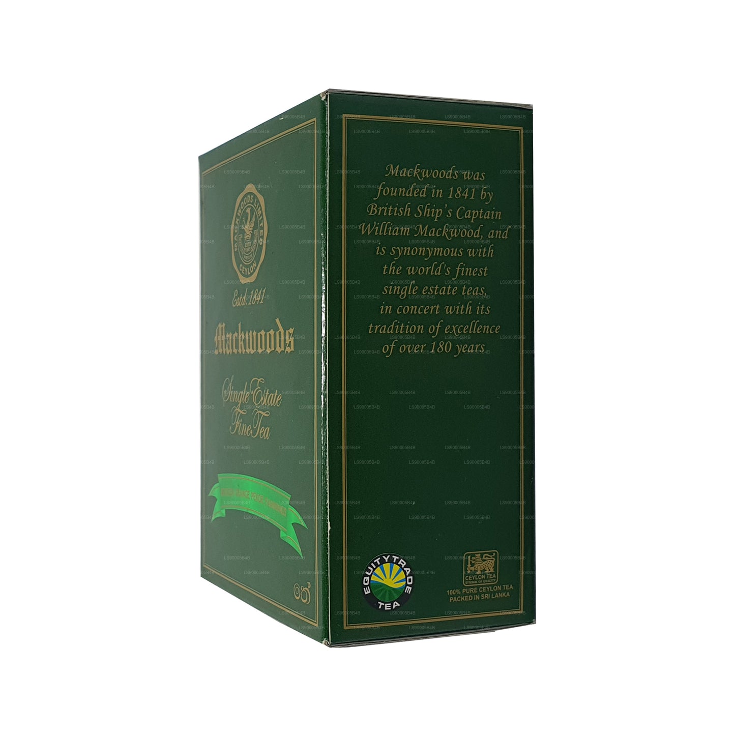 Mackwoods Single Estate Bruten Orange Pekoe Fannings (BOPF) Lösblad Ceylon svart te (200g)