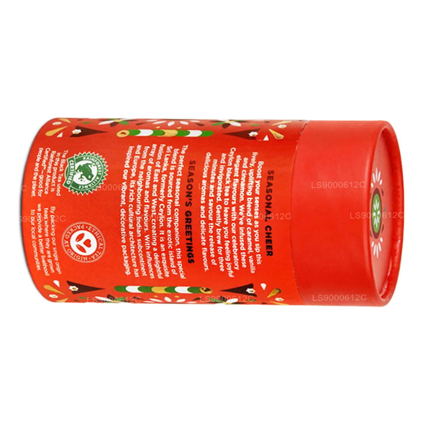 Jaf Tea Seasonal Cheer - Svart te smaksatt med karamell, vanilj och kanel (50g)