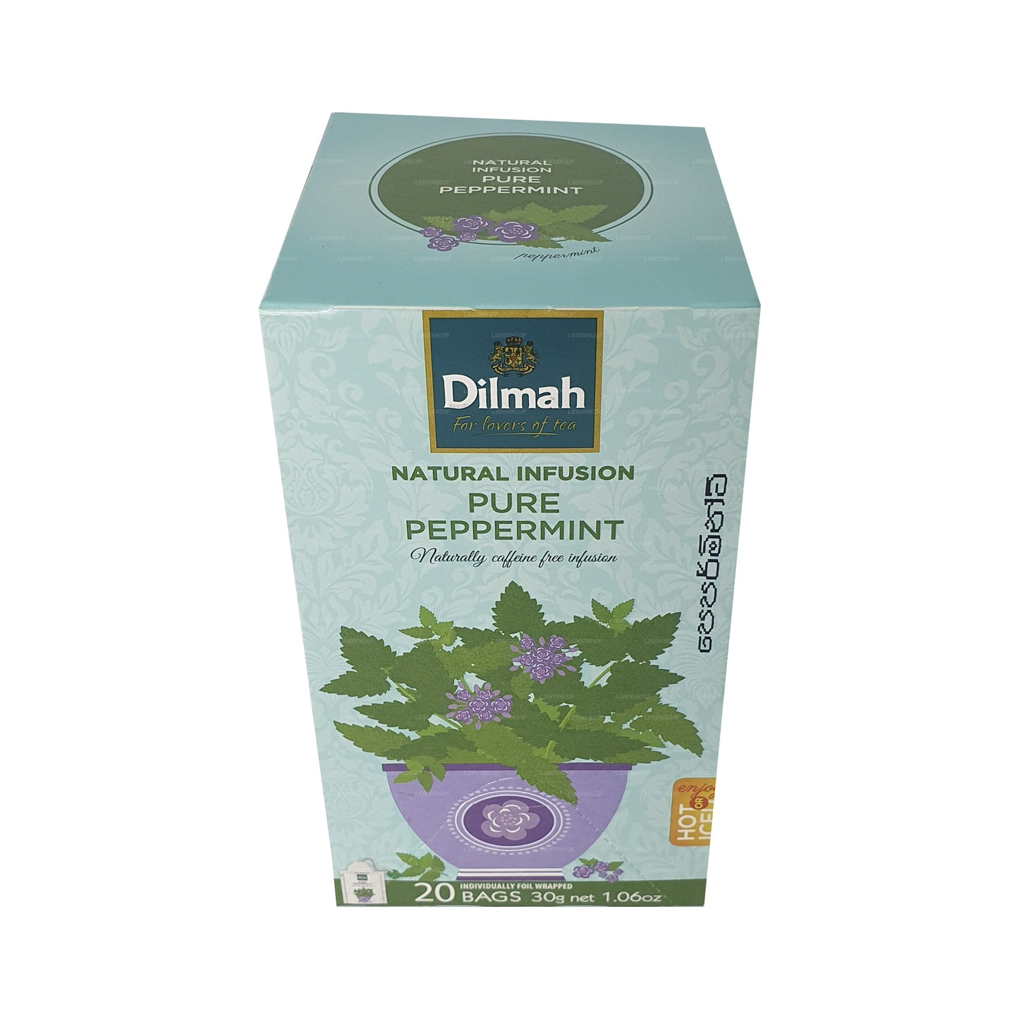 Dilmah naturlig infusion ren pepparmynta (30 g) 20 tepåsar