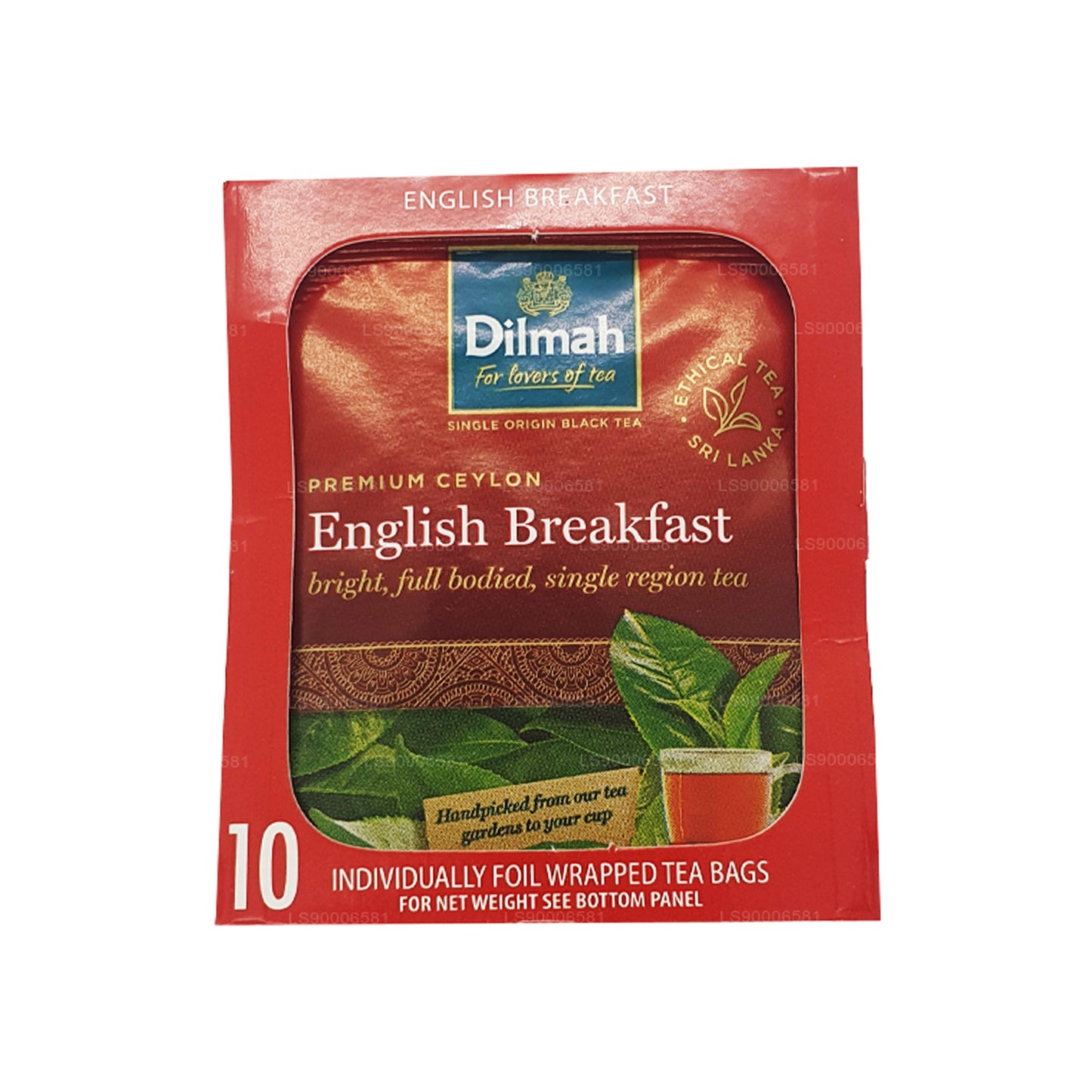 Dilmah engelska frukostte (20g) 10 individuellt folieförpackade tepåsar