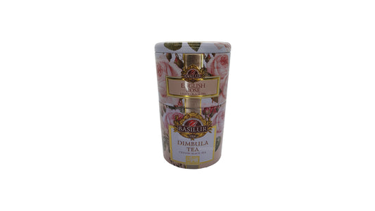 Basilur frukter och blommor ”English Rose” Dimbula (100g) Caddy