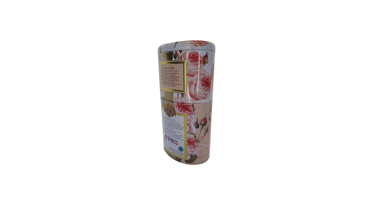 Basilur frukter och blommor ”English Rose” Dimbula (100g) Caddy