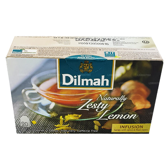 Dilmah Naturligt Zesty Lemon (30g) 20 tepåsar