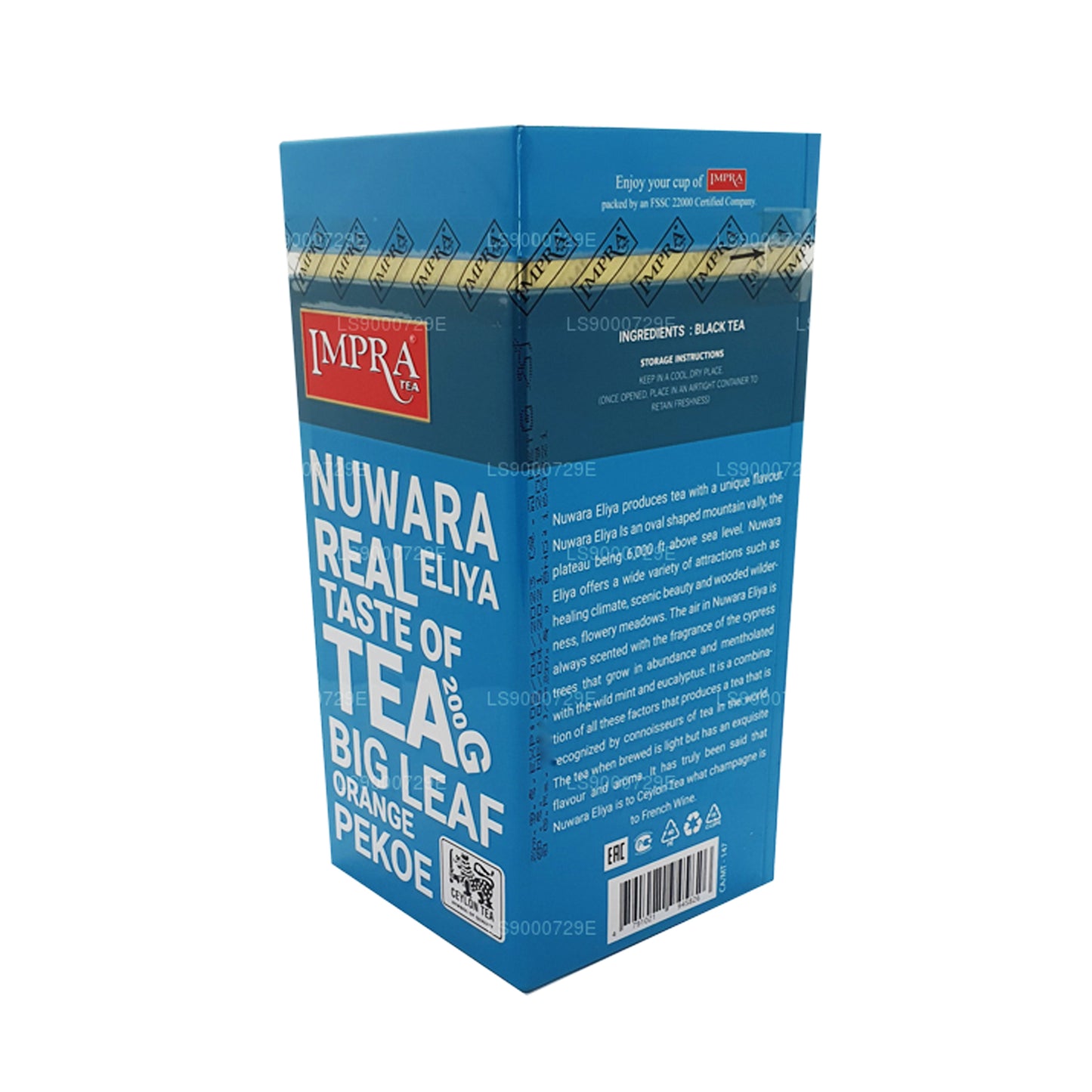 Impra Nuwara Eliya Big Leaf (200g) Meatal Caddy