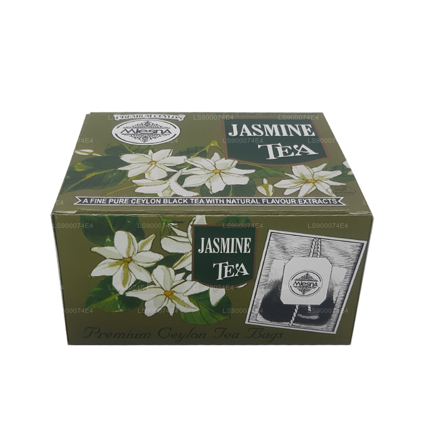 Mlesna Jasmine Grönt te (100g) 50 tepåsar