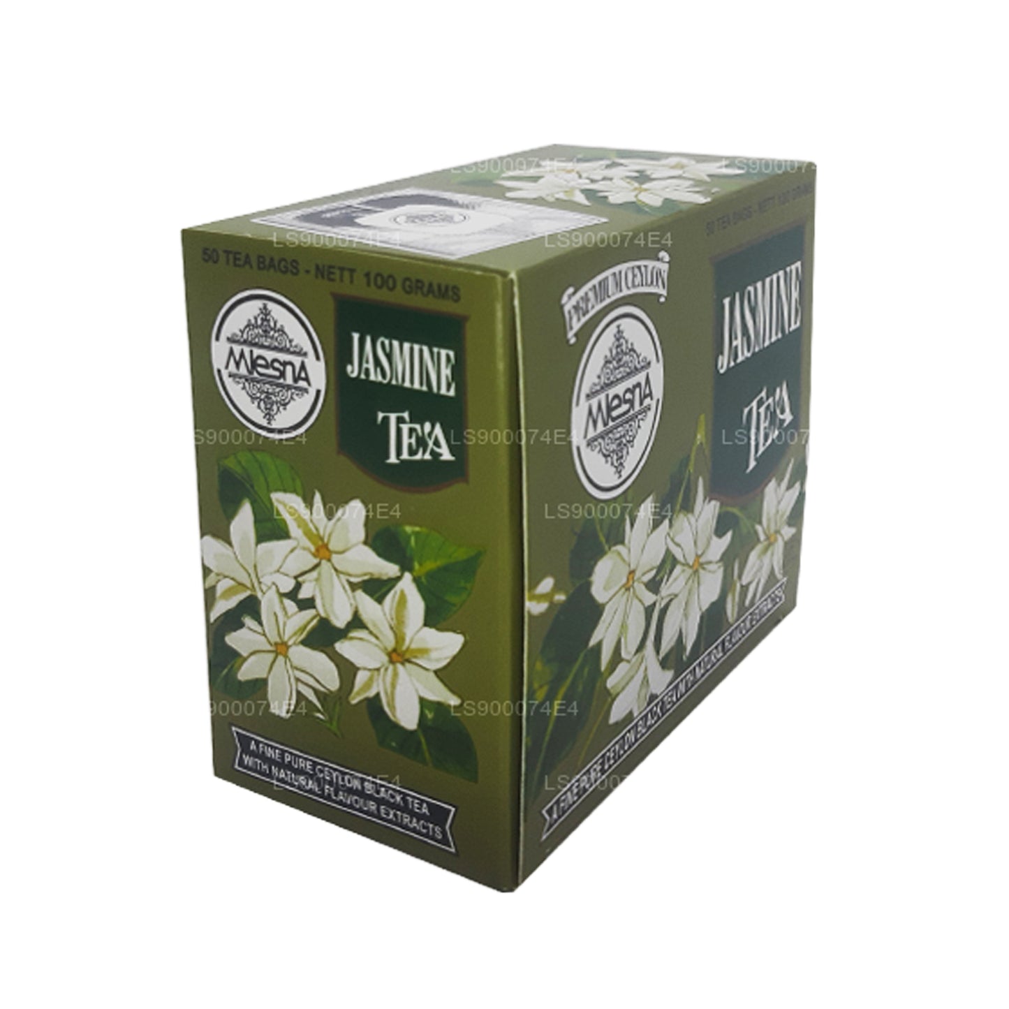 Mlesna Jasmine Grönt te (100g) 50 tepåsar