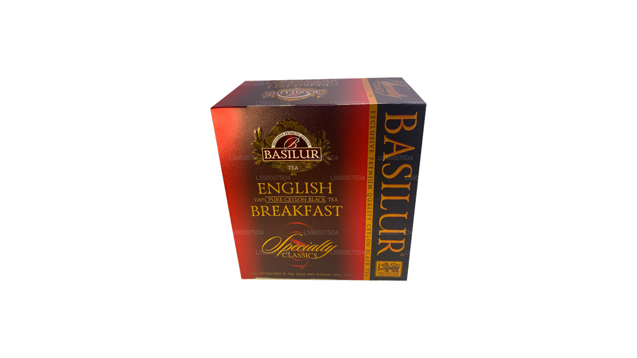 Basilur engelsk frukost (100g) 50 tepåsar