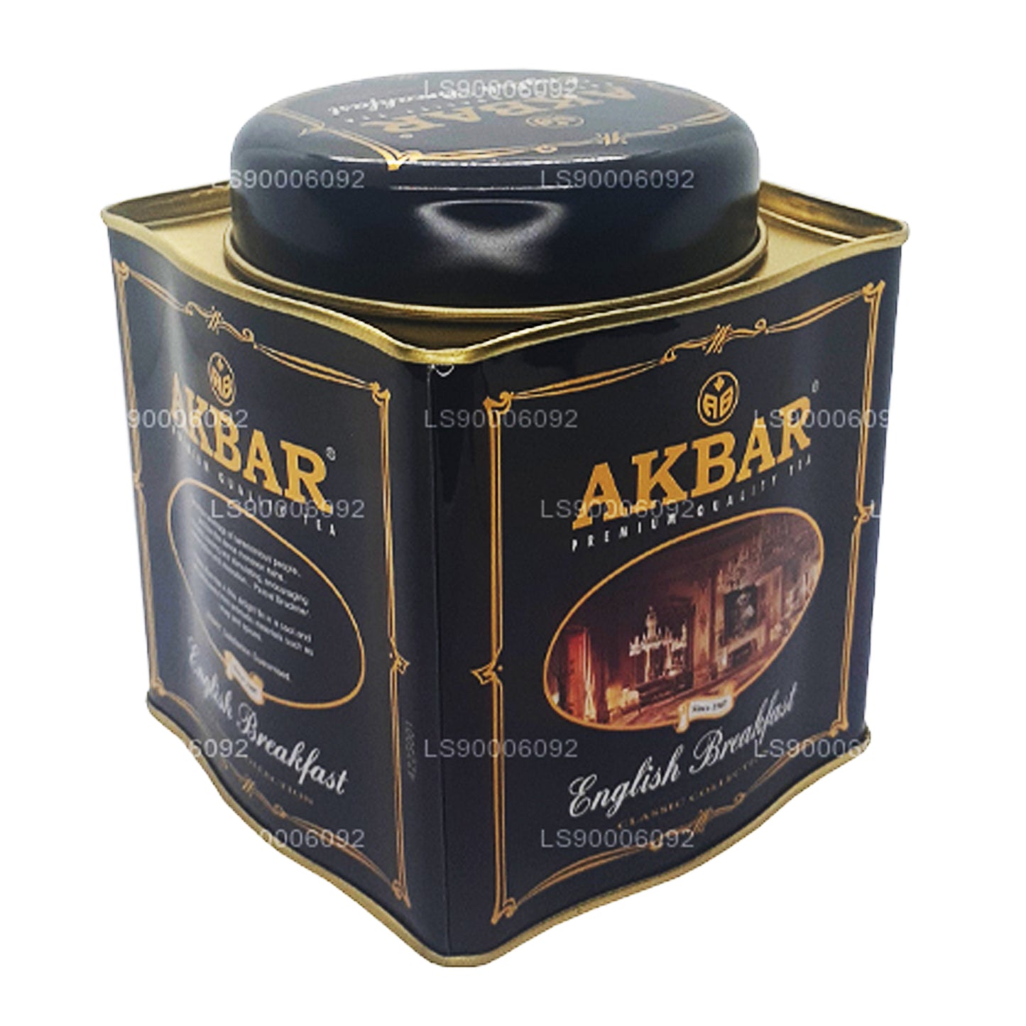 Akbar Classic English Breakfast Leaf Tea (250g) Tin