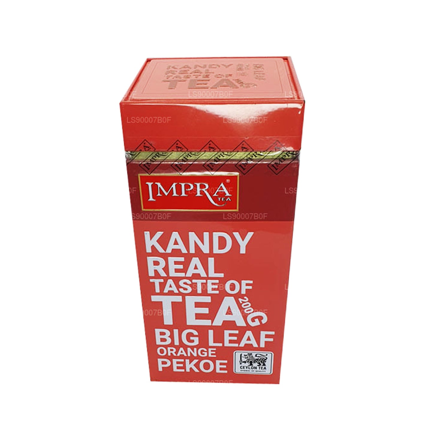 Impra Kandy smak av te Big Leaf Orange Pekoe (200g) Meatal Caddy