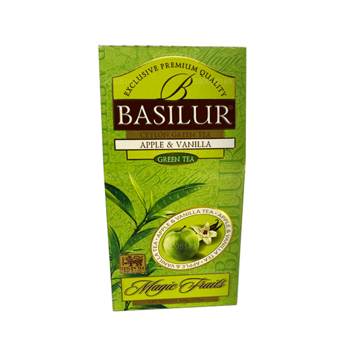 Basilur Magic Green Apple & Vanilj (100g)