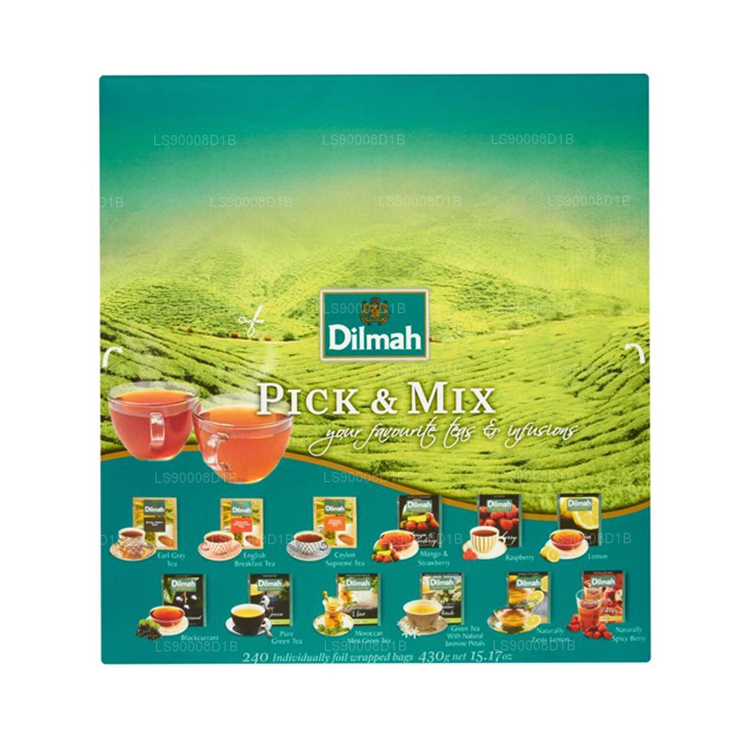 Dilmah Pick and Mix (430g) 240 tepåsar