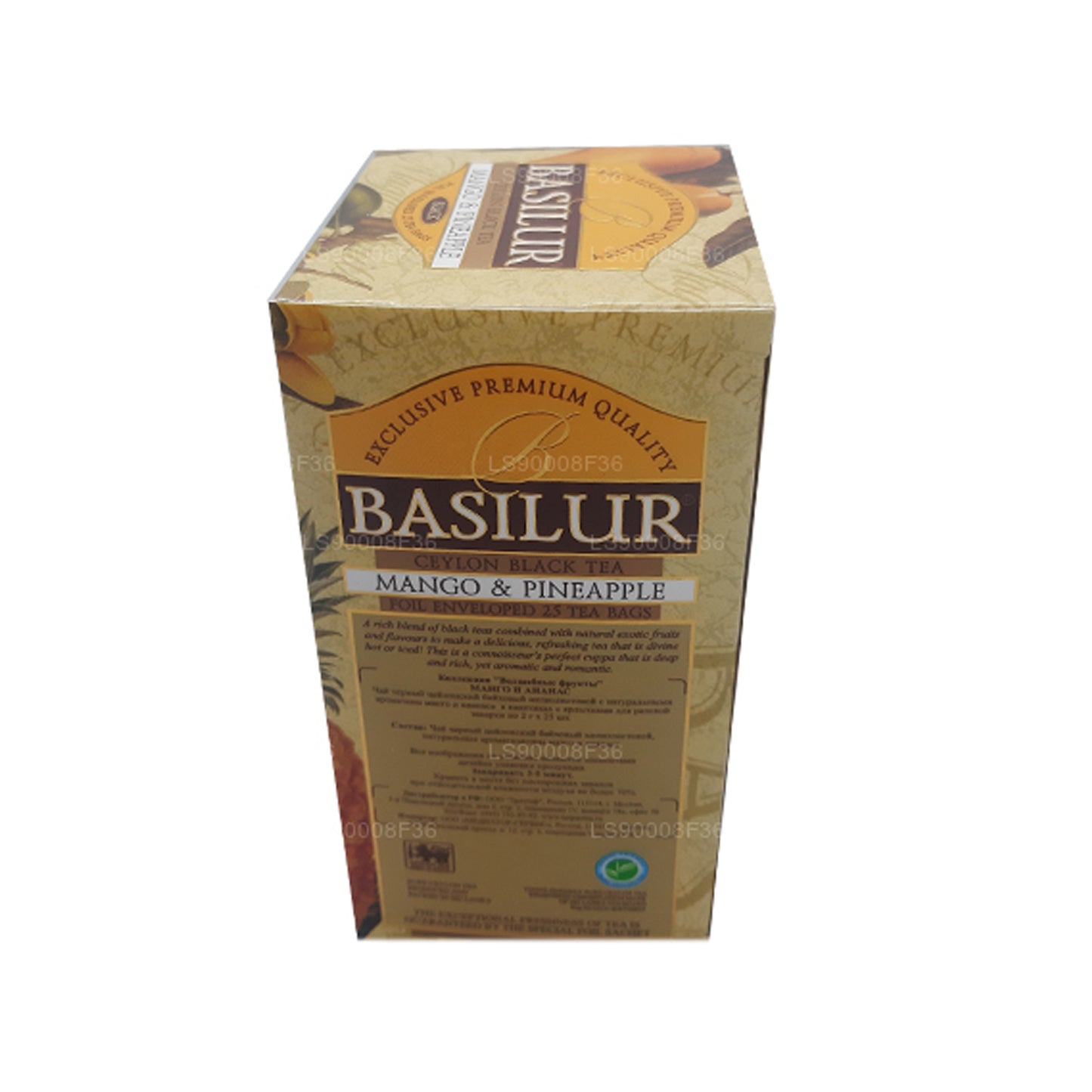 Basilur magiska frukter Mango och ananas (50g) 25 tepåsar