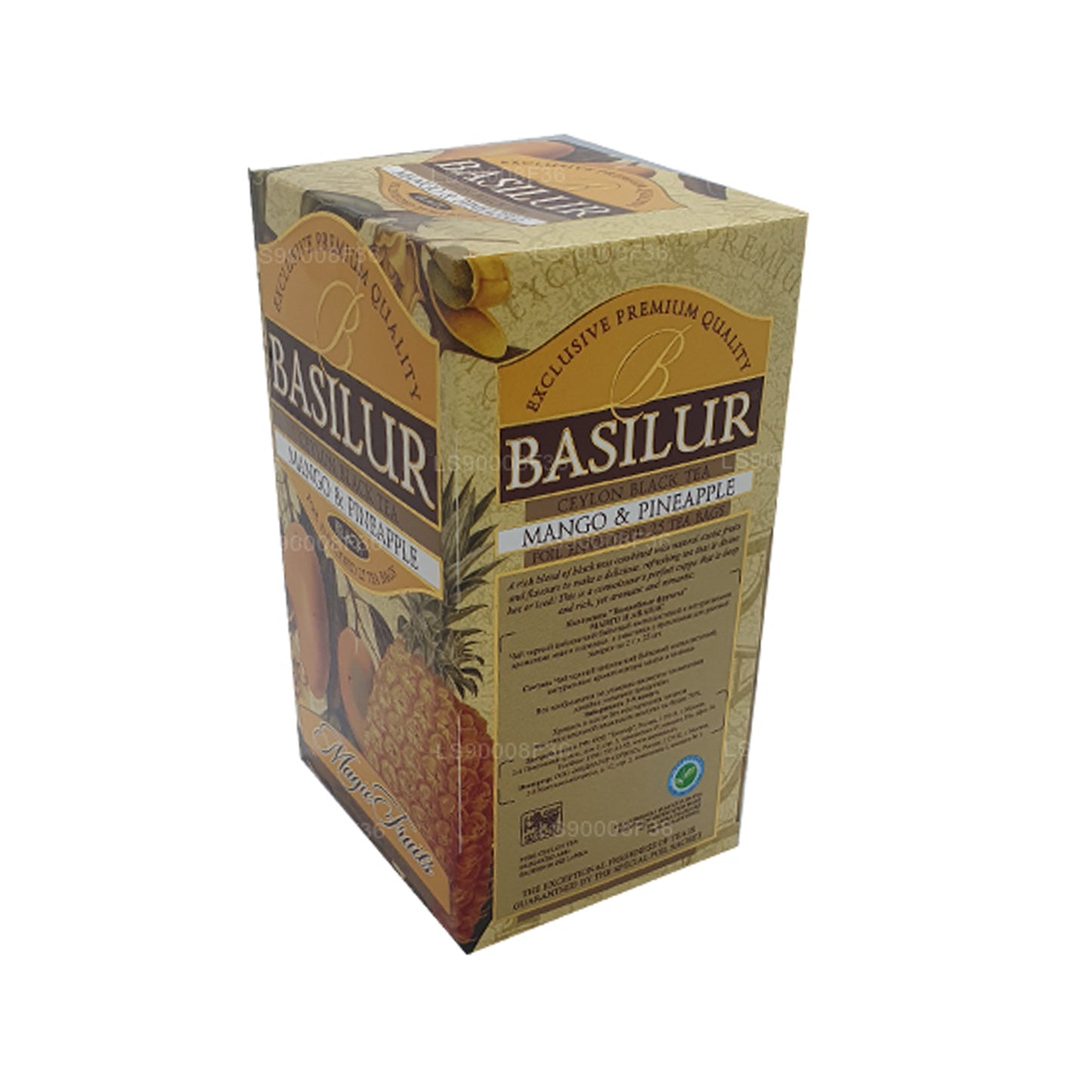 Basilur magiska frukter Mango och ananas (50g) 25 tepåsar