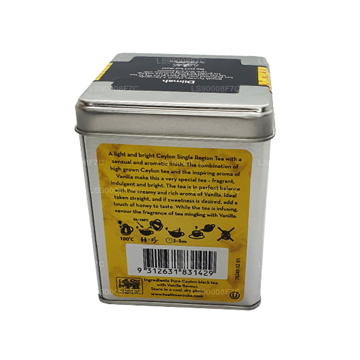 Dilmah T-serien Vanilj Ceylon Tea (100g)