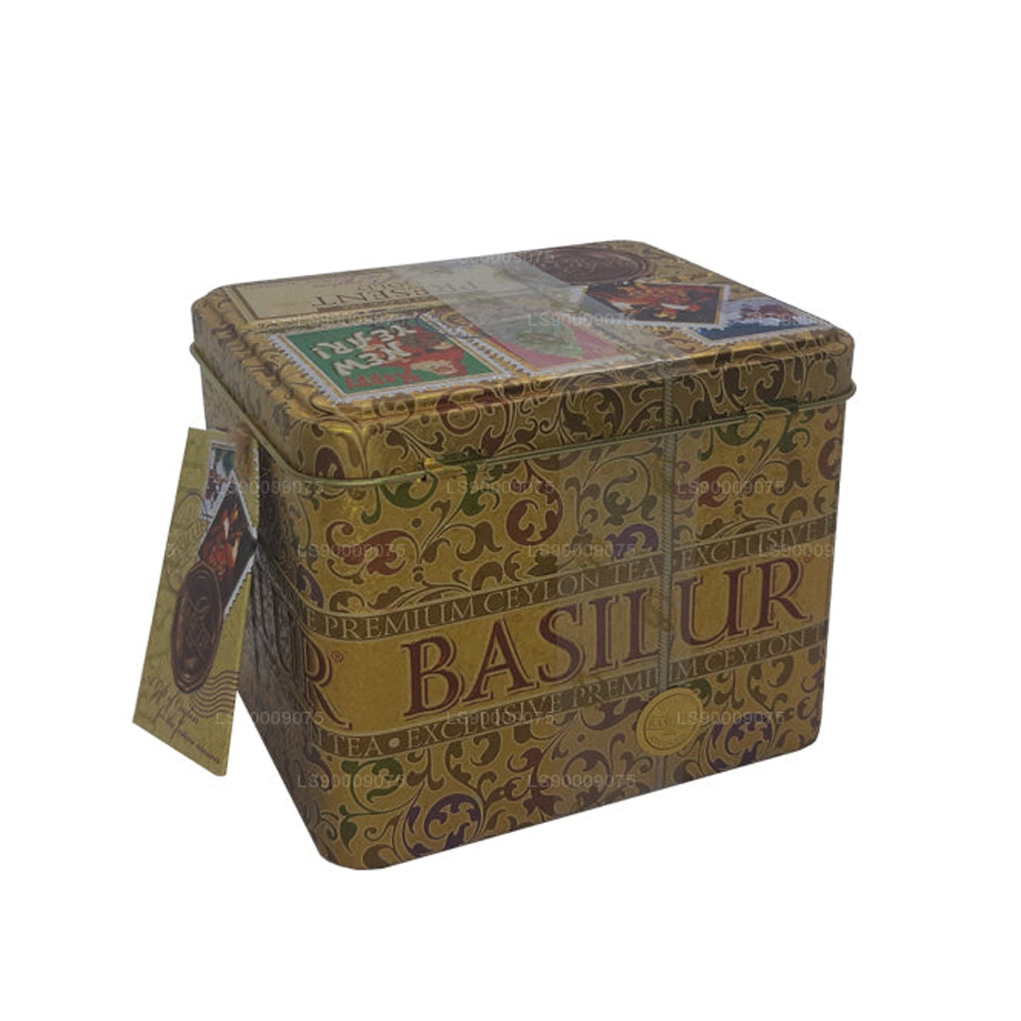 Basilur Nuvarande Guld Svart Tea Tin (100g)