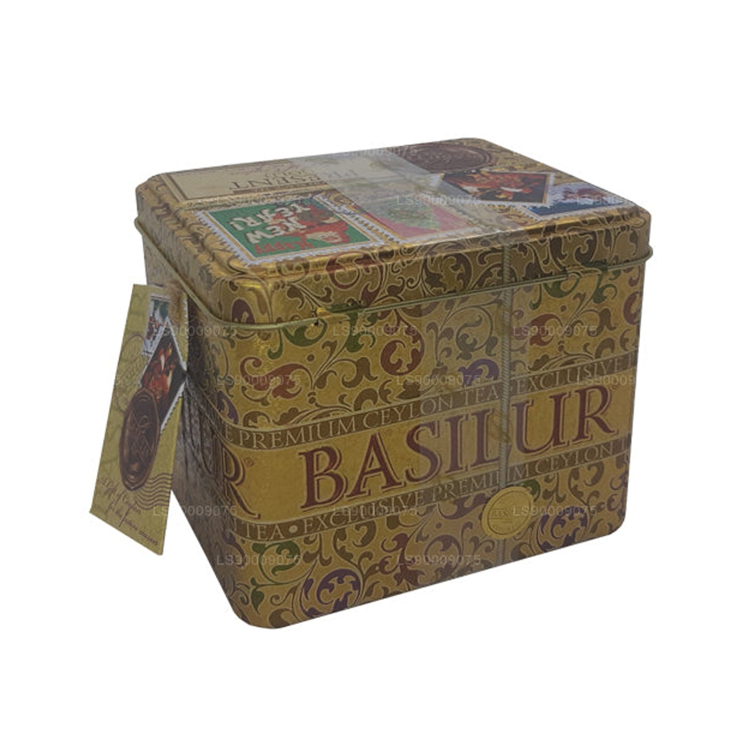 Basilur Nuvarande Guld Svart Tea Tin (100g)