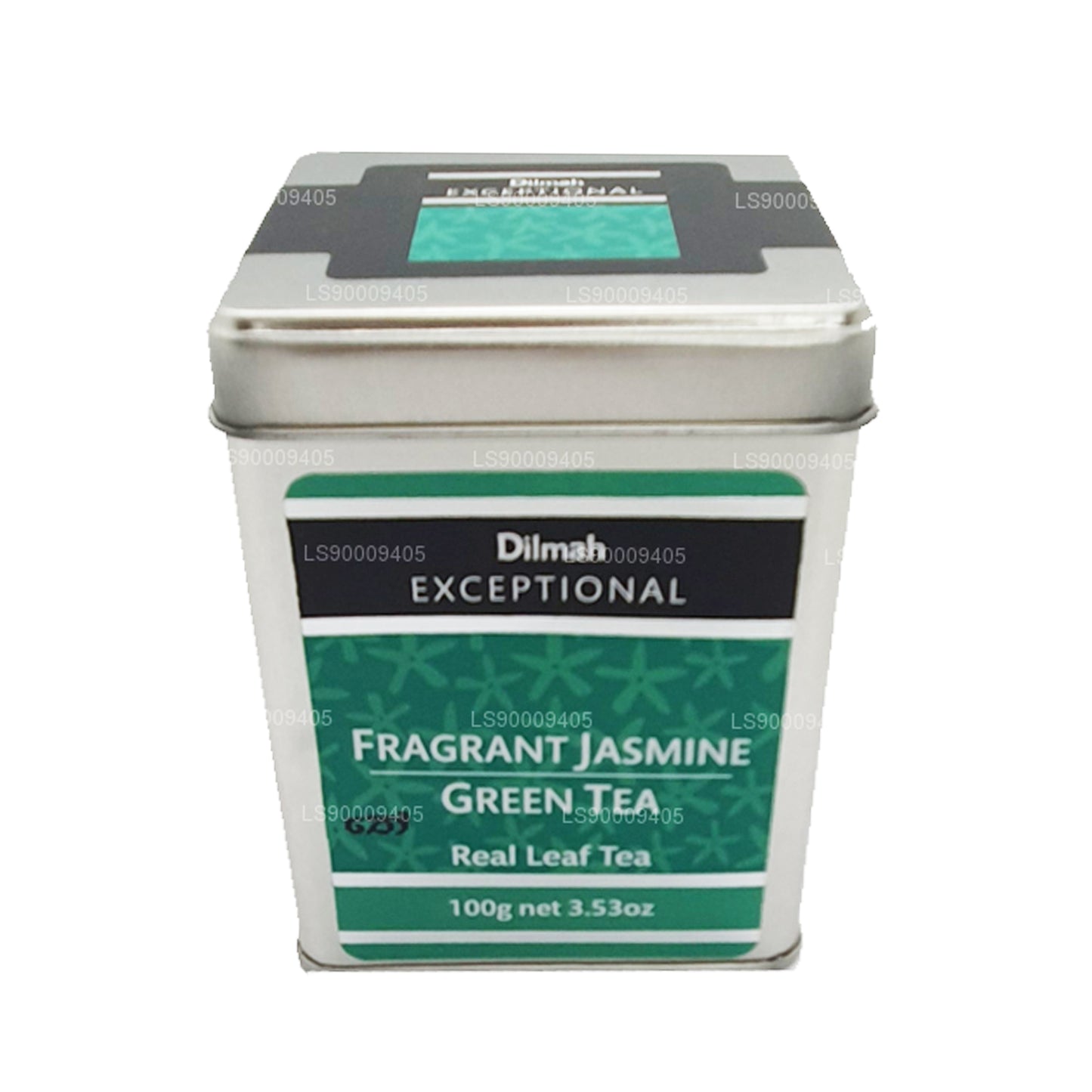 Dilmah exceptionella doftande jasmin grönt blad te (100g)