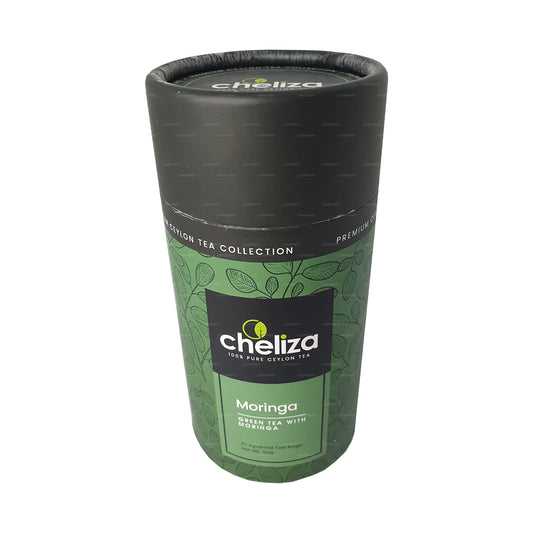 Cheliza Green Tea with Moringa Canister (50g) 20 Tea Bags