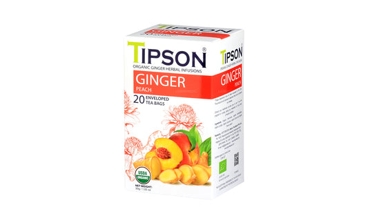 Tipson Organic Ginger PeachTea (30g)