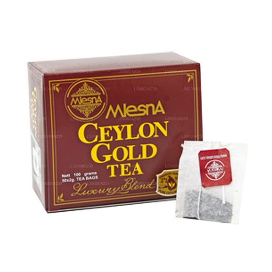 Mlesna Ceylon Gold Tea (100g) 50 tepåsar