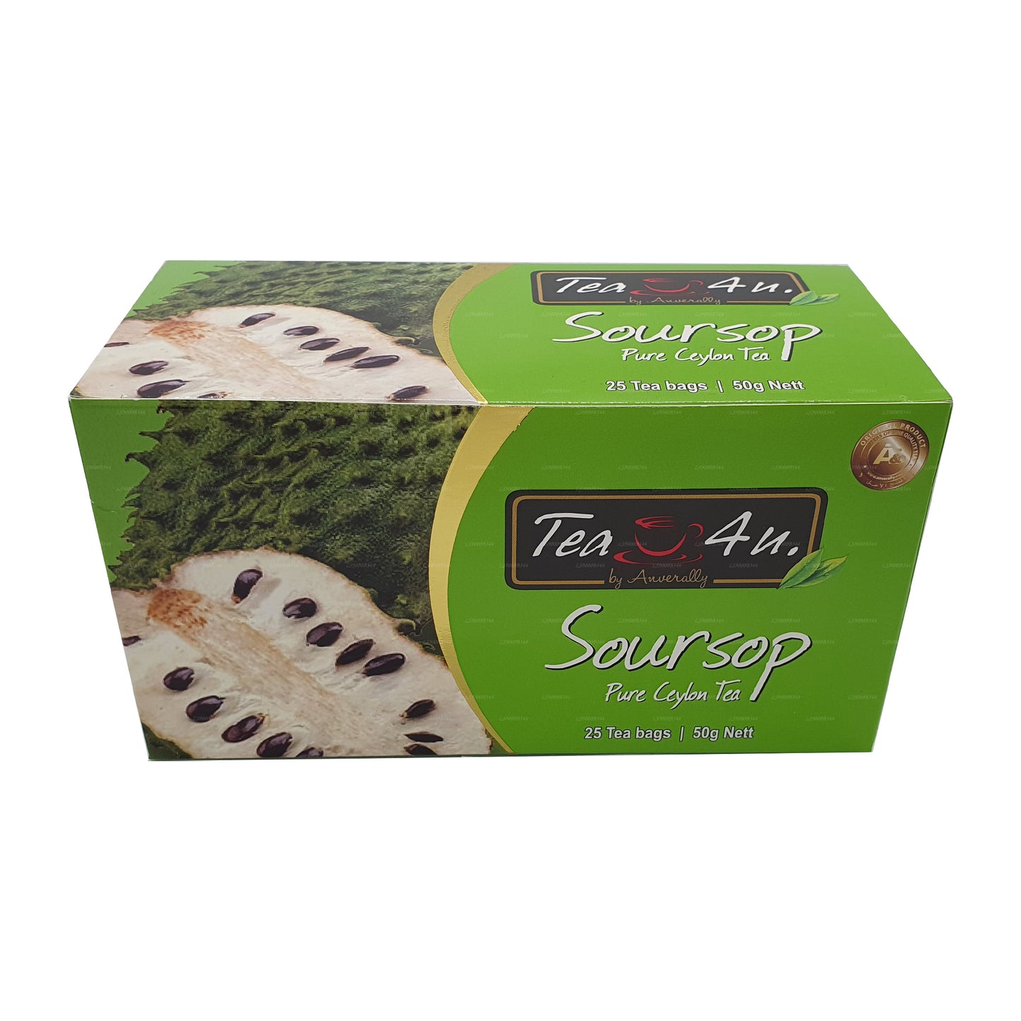 Tea4U svart te med soursop (50g) 25 tepåsar