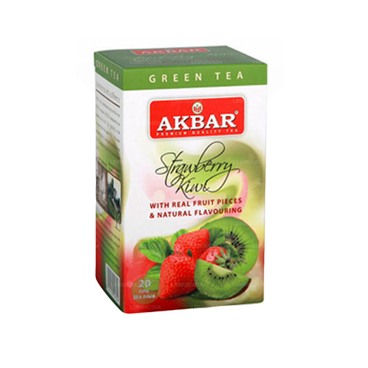 Akbar Strawberry Kiwi (40g) 20 tepåsar