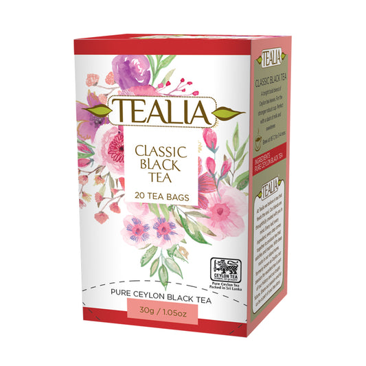 Tealia Classic Black Tea (40g) 20 Tea Bags