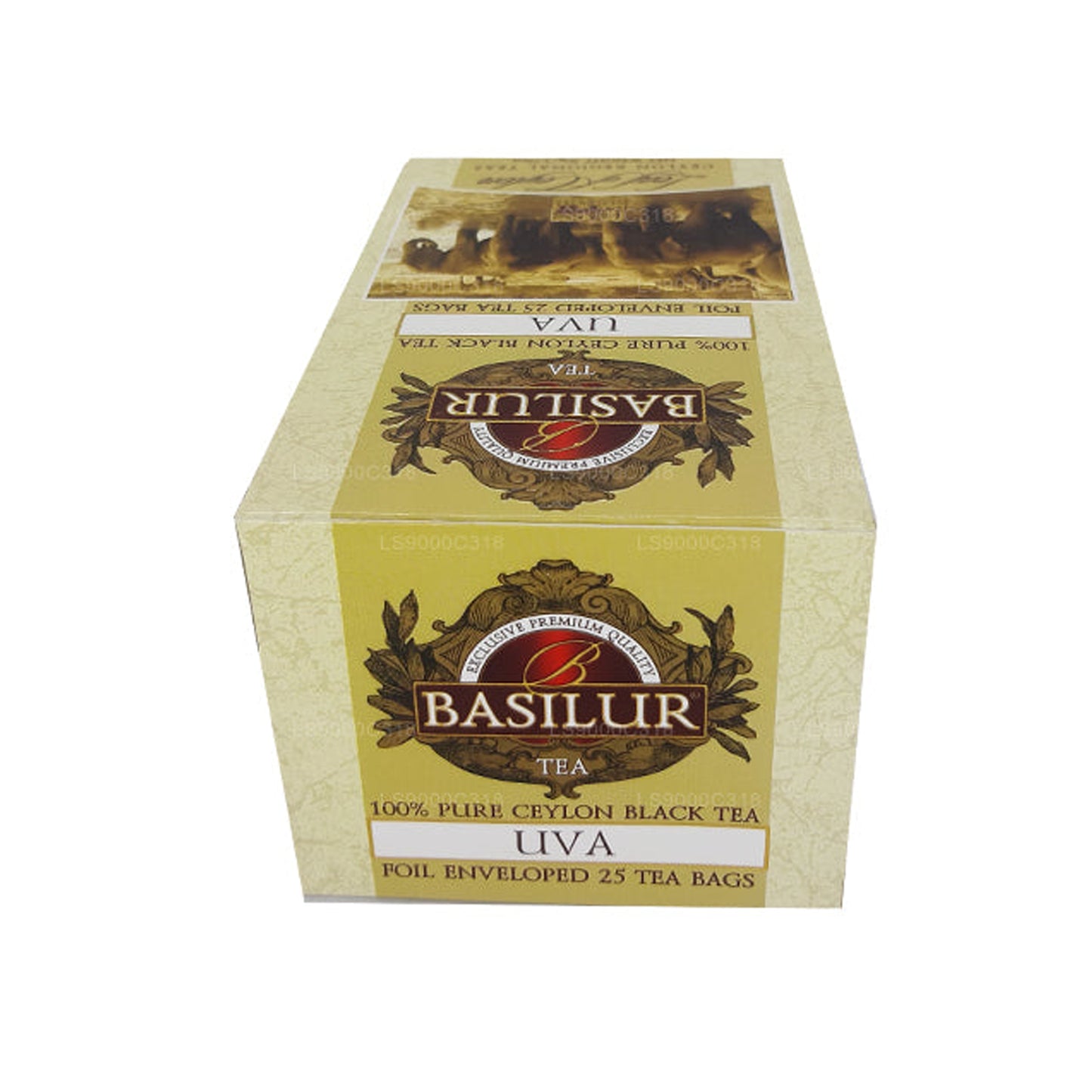 Basilur Leaf av Ceylon ”Uva” Ren svart te (50g)