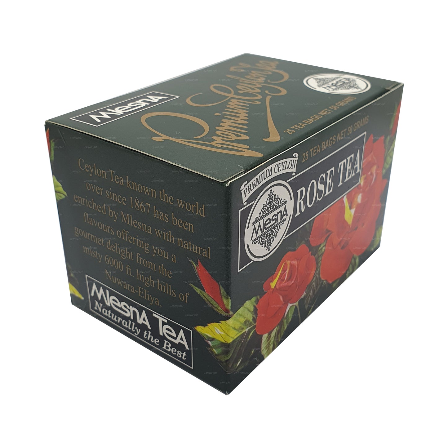 Mlesna Rose Tea (50g) 25 Tepåsar