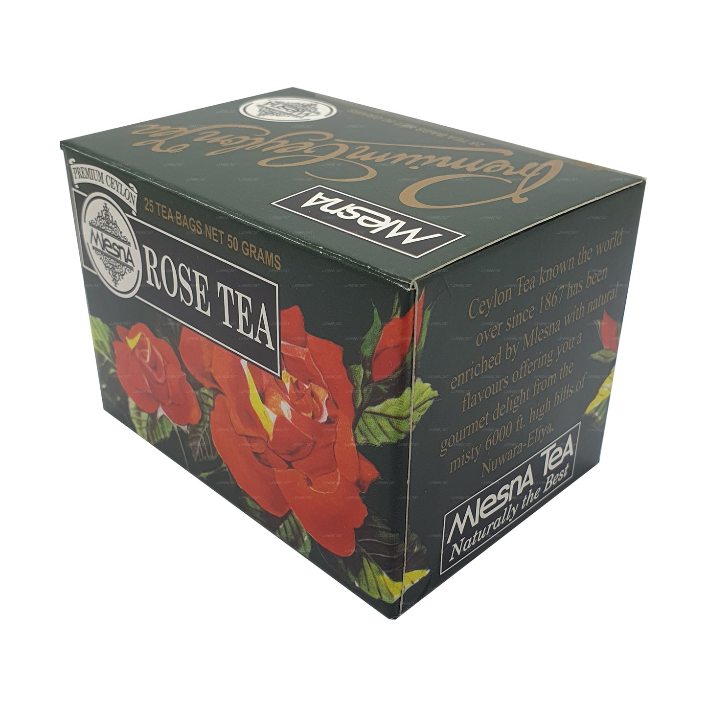 Mlesna Rose Tea (50g) 25 Tepåsar