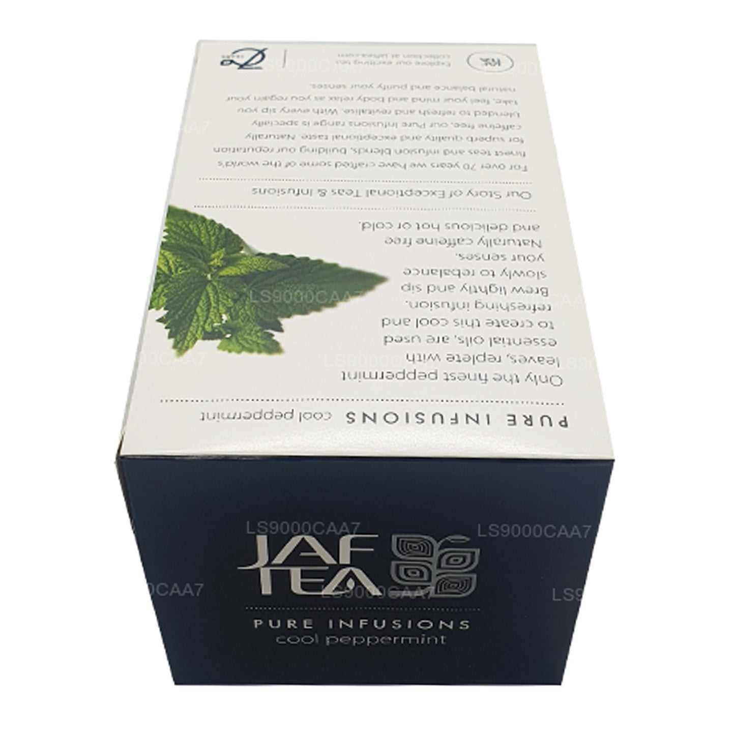 Jaf Tea Pure Infusions Kollektion Cool Pepparmynta Folie Kuvert Tepåsar (30g)