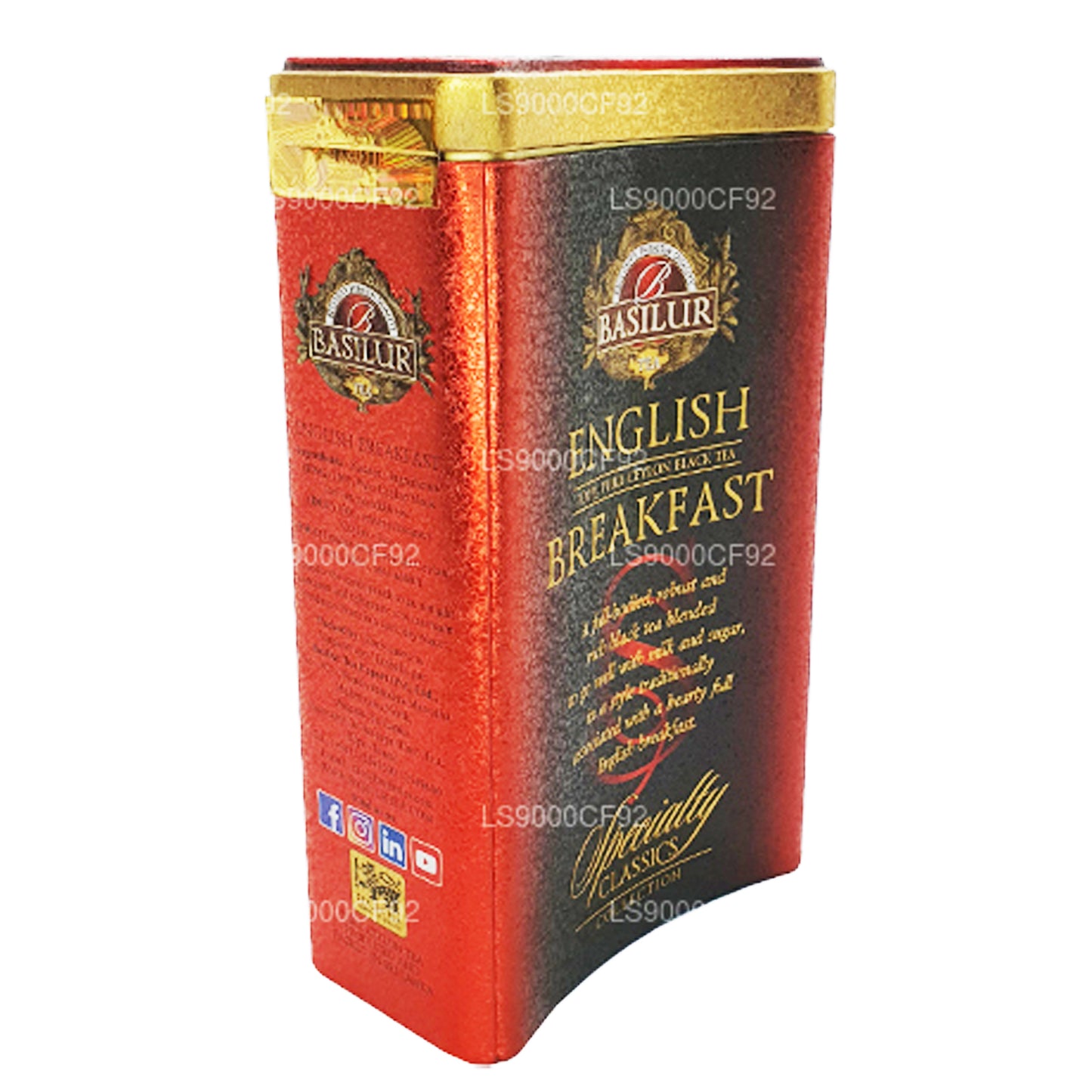 Basilur Specialty Classics engelsk frukost (100g)