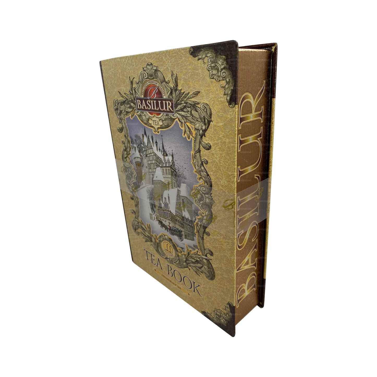 Basilur Tea Book ”Tea Book Volym II - Guld” (100g) Caddy