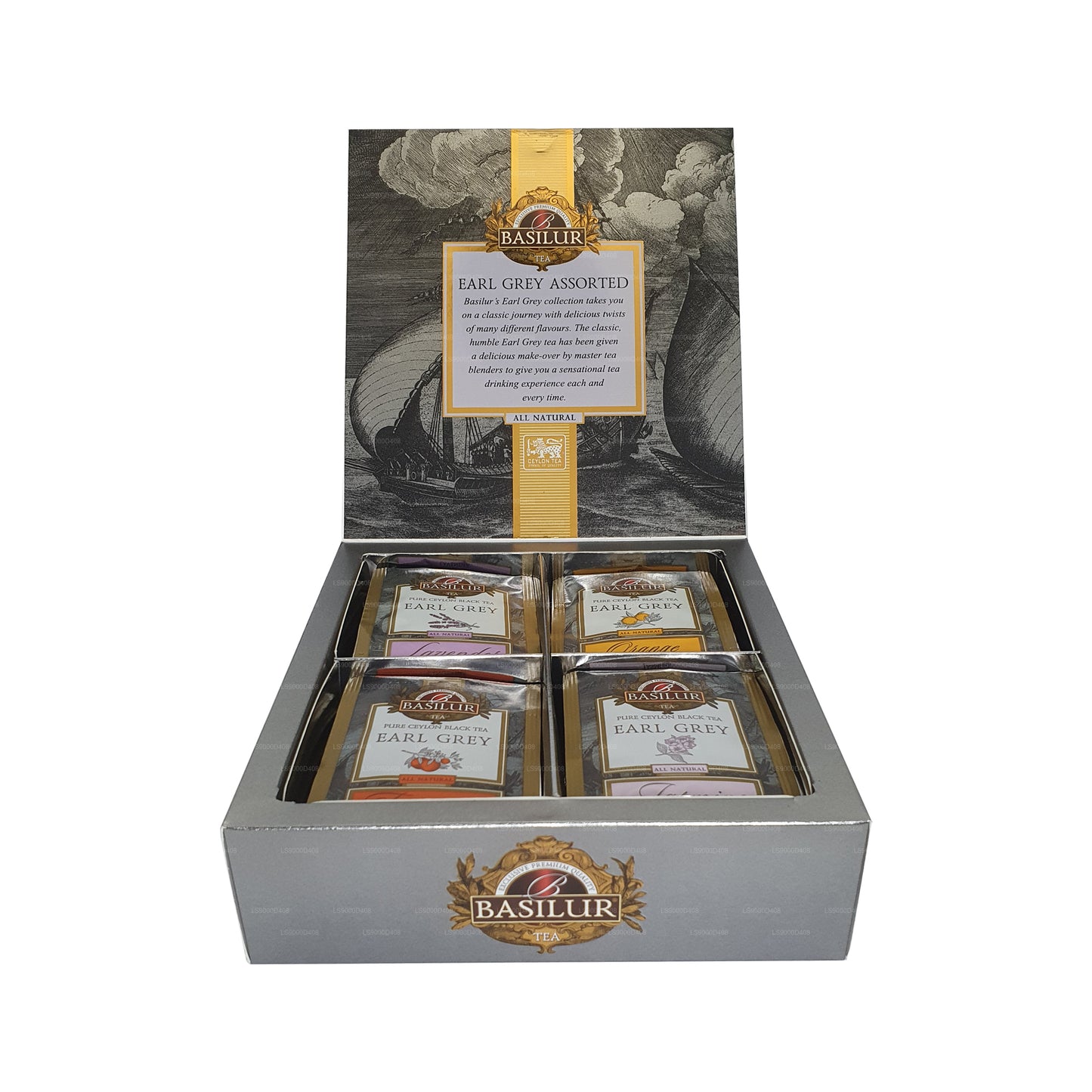 Basilur Earl Grey Kollektion Blandat (80g)