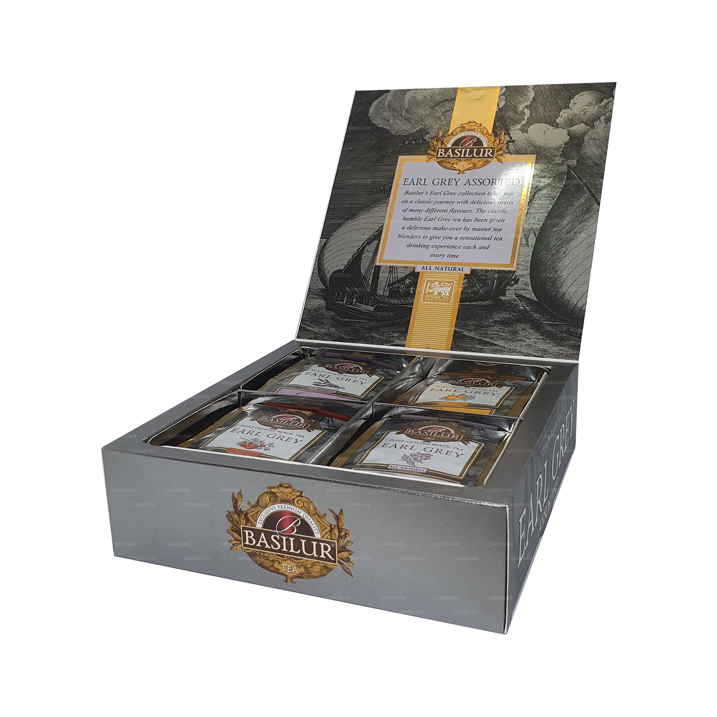 Basilur Earl Grey Kollektion Blandat (80g)