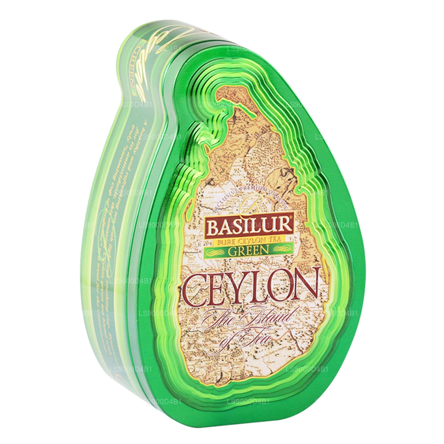 Basilur Island of Tea ”Grön” (100g) Caddy