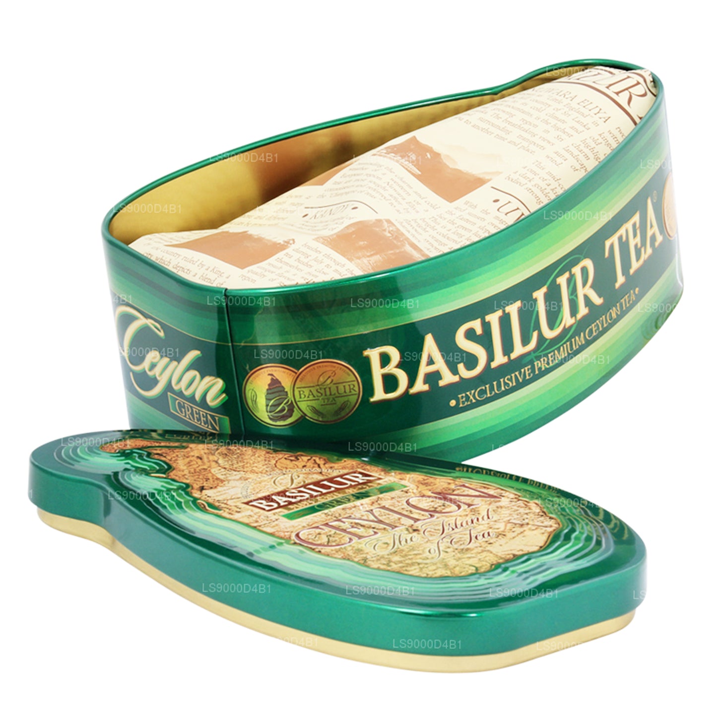 Basilur Island of Tea ”Grön” (100g) Caddy