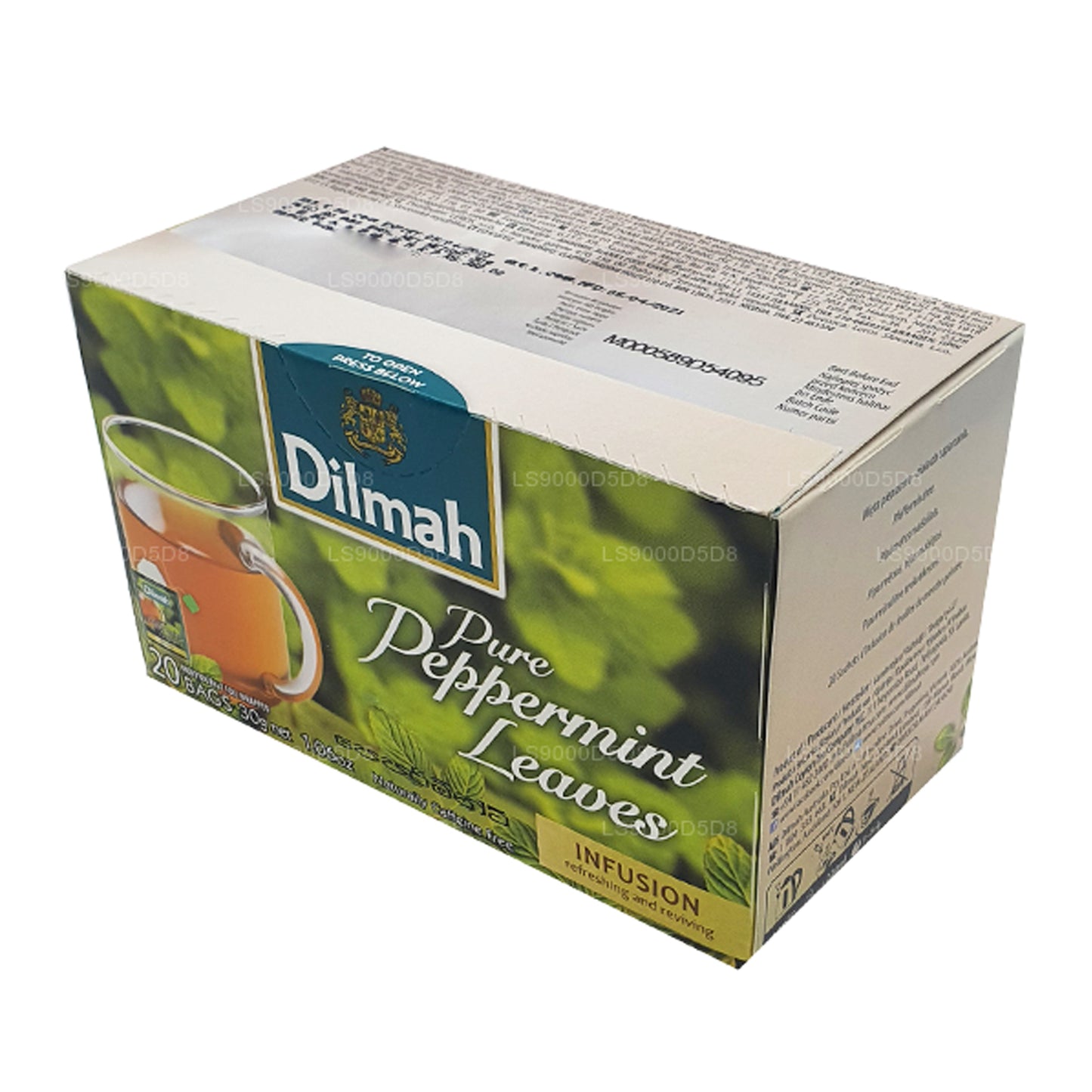 Dilmah rena pepparmyntsblad (30g) 20 tepåsar